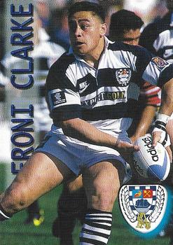 1996 Card Crazy Authentics NPC Rugby Union Superstars #3 Eroni Clarke Front